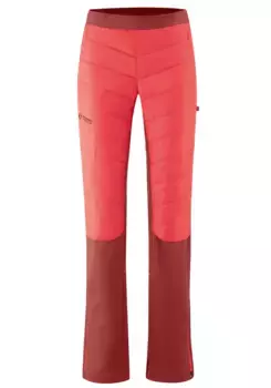 Функциональные брюки Maier Sports "Telfs CC Pants W", универсальные гибридные брюки для всех зимних видов спорта в Северных странах, красный