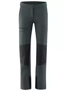 Функциональные брюки Maier Sports "Tephrit Plus W", идеальные для альпийских туров, серый