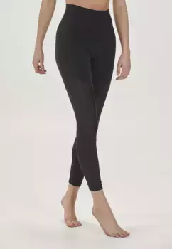 Функциональные колготки ATHLECIA "Меласа" из быстросохнущего функционального стрейча, черный