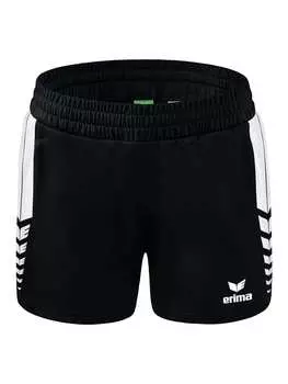 Функциональные шорты erima, черный/белый