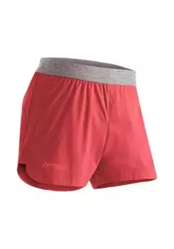 Функциональные шорты Maier Sports "Fortunit Shorty W", прочные функциональные шорты из легкого материала, красный