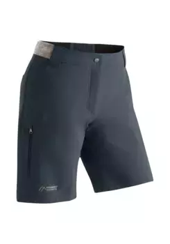 Функциональные шорты Maier Sports "Norit Short W", женские шорты, короткие уличные брюки, бермуды с 5 карманами, стандартный крой, серый