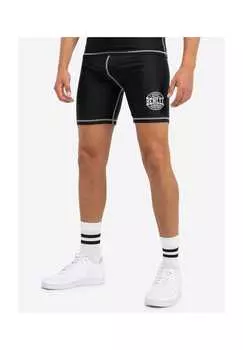 Функциональные шорты облегающего кроя с наклоном вниз Benlee, черный