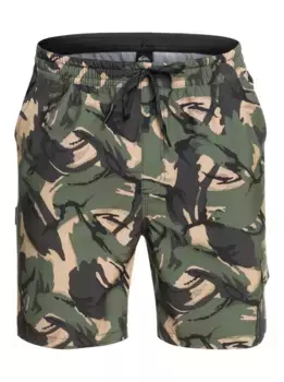 Функциональные шорты Quiksilver "Taxer Cargo 18"", цвет Camo