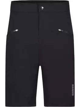Функциональные шорты SHIMANO Fahrrad-/ Wanderhose Woman's Shorts INIZIO TRAIL w/o Liner, черный