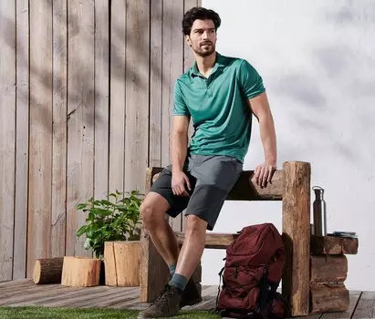 Функциональные шорты Tchibo, серый