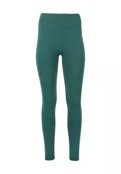 Функциональные тайтсы NAGAR с модным поясом с завышенной талией ENDURANCE ATHLECIA, цвет Mallard Green