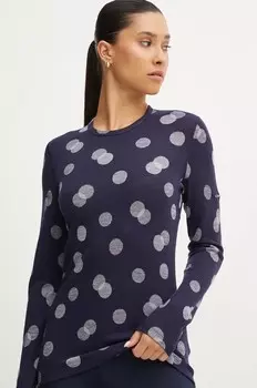 Функциональный ледокол с длинным рукавом Merino 260 Vertex Icebreaker, темно-синий