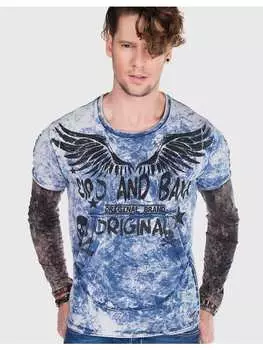 Функциональный лонгслив Cipo & Baxx, цвет indigo