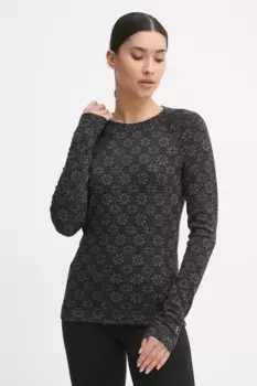 Функциональный лонгслив Classic Thermal Merino Smartwool, черный