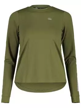 Функциональный лонгслив ErleM Maloja, хаки