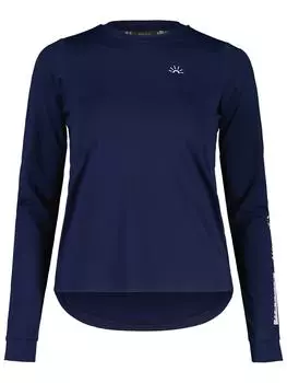 Функциональный лонгслив ErleM Maloja, темно-синий