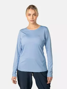 Функциональный лонгслив KARI TRAA, светло-синий