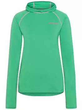 Функциональный лонгслив KARI TRAA, зеленый