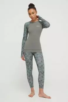 Функциональный лонгслив Milita Printed Picture, зеленый