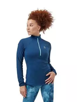 Функциональный лонгслив Odlo, темно-синий