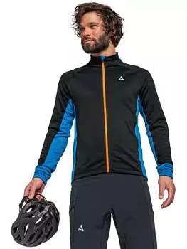 Функциональный лонгслив Schffel, цвет blau/schwarz