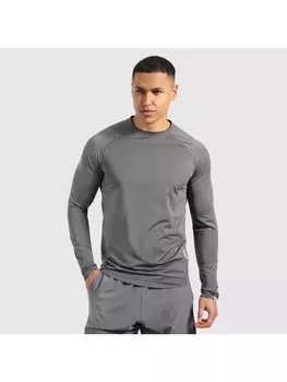 Функциональный лонгслив SMILODOX, антрацит