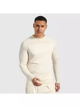 Функциональный лонгслив SMILODOX, кремовый