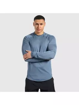 Функциональный лонгслив SMILODOX, синий