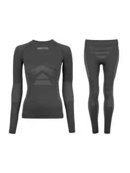 Функциональный лонгслив SNOCKS, серый