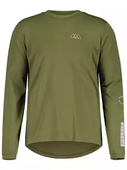 Функциональный лонгслив SteinpilzM Maloja, хаки