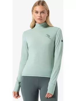 Функциональный лонгслив super.natural, бирюзовый