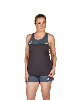 Функциональный топ erima, цвет black grey/slate grey/wei