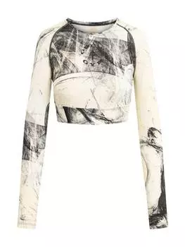 Функциональный топ Golds Gym, цвет mandrall abstract