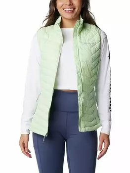 Функциональный жилет Columbia Steppweste Powder Pass, зеленый