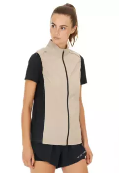 Функциональный жилет ELITE LAB "Shell X1 Elite", с высоким воротником, коричневый