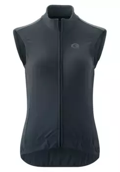 Функциональный жилет Gonso "CAVENTO W", женский жилет с задним карманом, дышащий велосипедный жилет, облегающий крой, антрацит