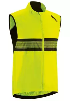 Функциональный жилет Gonso "Grado", сохраняющее форму, прочное и эластичное функциональное волокно, желтый