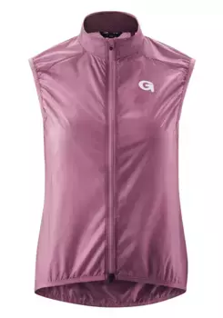 Функциональный жилет Gonso "PEZZOLINA", женский жилет, дышащий велосипедный жилет, легкий ветровой жилет, плотно прилегающий, фиолетовый