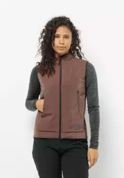 Функциональный жилет Jack Wolfskin "BIKE COMMUTE INS VEST W", цвет Wild-Ginger