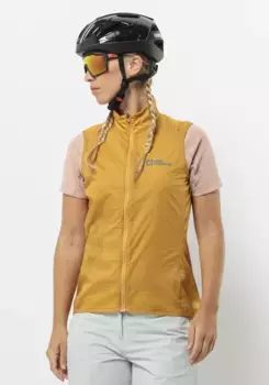 Функциональный жилет Jack Wolfskin "GRAVEX WIND VEST W", цвет Curry