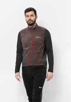 Функциональный жилет Jack Wolfskin "MOROBBIA ALPHA VEST M", цвет Red-Earth