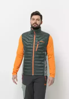Функциональный жилет Jack Wolfskin "ROUTEBURN PRO INS VEST M", цвет Black-Olive