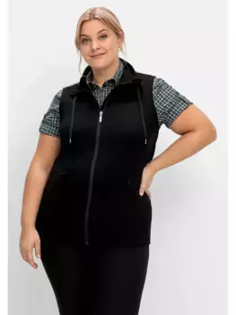 Функциональный жилет Sheego "Большие размеры", дышащий и быстросохнущий, черный