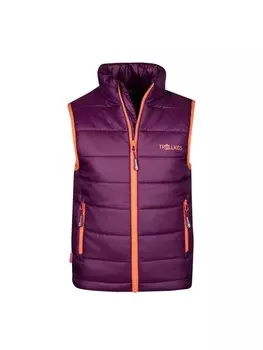 Функциональный жилет Trollkids Funktions Trondheim, цвет mulberry