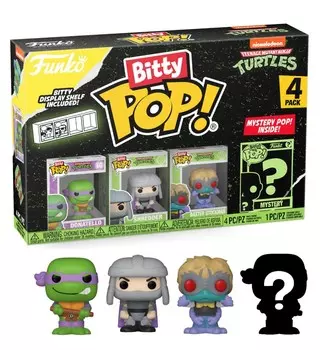 Funko Bitty POP!, фигурки, черепашки ниндзя Funko POP!