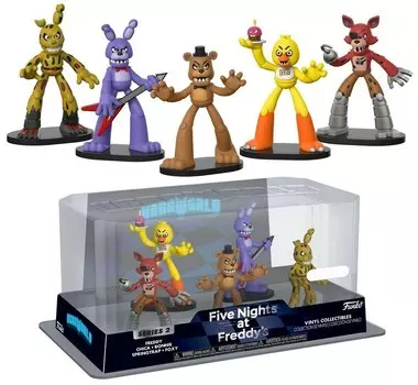 Funko Five Nights at Freddy's, коллекционная фигурка, Five Nights at Freddy's, Чика, Бонни, Фредди, Фокси, Спрингтрап Funko POP!