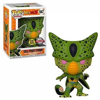 Funko POP! Анимация: DBZ — Клетка — (Первая форма) — Светится в темноте — Жемчуг дракона Z — Коллекционная виниловая фигурка — Идея подарка — Официальные товары — Игрушки для детей и взрослых