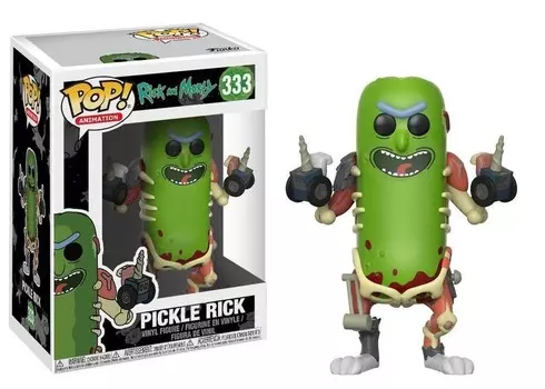 Funko POP! Анимация, коллекционная фигурка, Рик и Морти, Пикл Рик, 333
