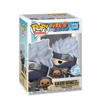 Funko POP! Аниме, коллекционная фигурка, Наруто, Какаши Хатаке с Паккуном