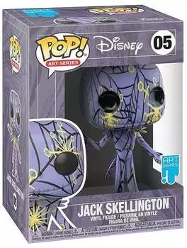 Funko POP! Арт-серия, коллекционная фигурка, Дисней, Хэллоуин, Джек Скеллингтон