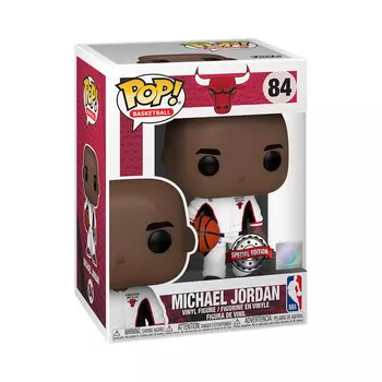 Funko POP! Баскетбол, коллекционная статуэтка, NBA: Bulls White Warmup, Майкл Джордан, 84 года