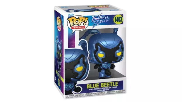 Funko - Pop! Blue Beetle (2023) винил Blue Beetle (со светящимся вариантом)