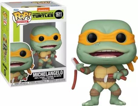 Funko POP! черепаха 1611 микеланджело колбаса нунчаки подростковые ниндзя