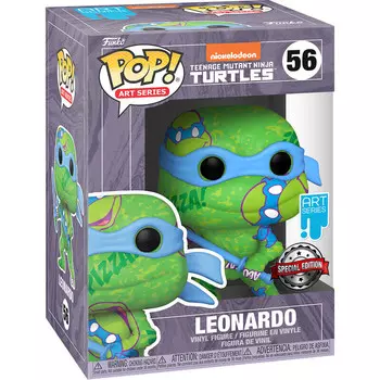 Funko POP Черепашки-ниндзя Леонардо Арт, серия, специальное издание. Funko POP!